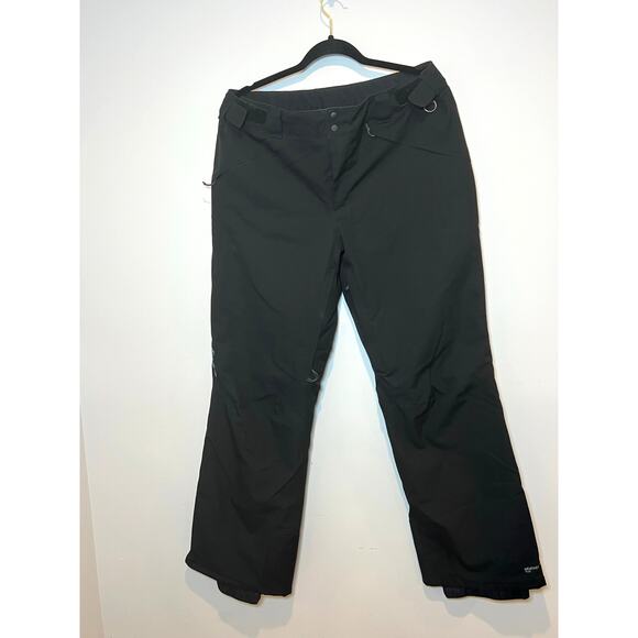 NWOT Eddie Bauer Weather Edge Plus Insulated Snow Pants In Black Womans Size L - Picture 1 of 10